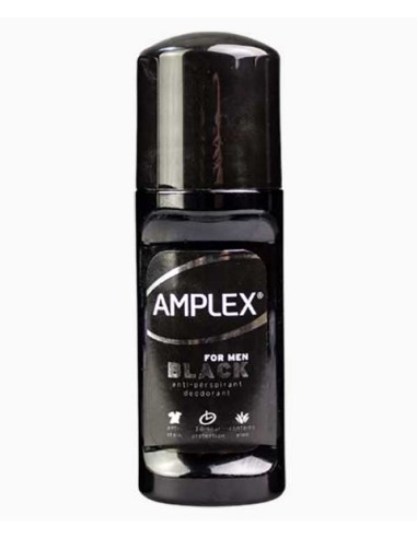 Amplex Black Anti Perspirant Men Deodorant Roll On Amplex Black Anti Perspirant Men Deodorant Roll On