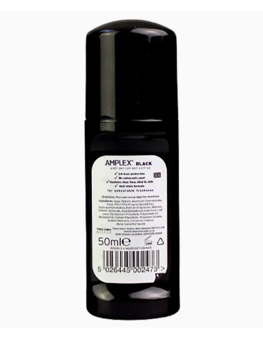 Amplex Black Anti Perspirant Men Deodorant Roll On Amplex Black Anti Perspirant Men Deodorant Roll On