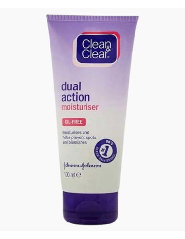 Clean And Clear Dual Action Moisturiser Clean And Clear Dual Action Moisturiser