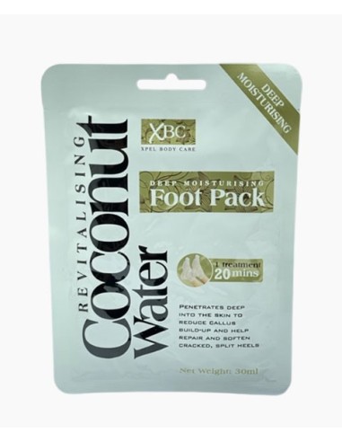 XBC Coconut Water Deep Moisturising Foot Pack