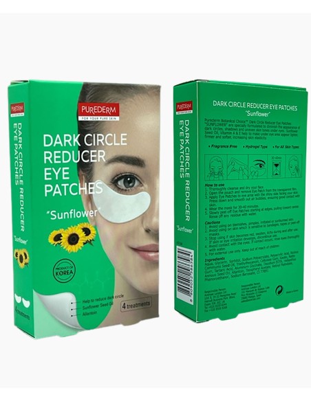 Purederm Dark Circle Reducer Sunflower Eye Patches Purederm Dark Circle Reducer Sunflower Eye Patches