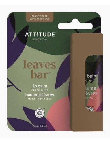 Attitude Leaves Bar Fresh Mint Lip Balm