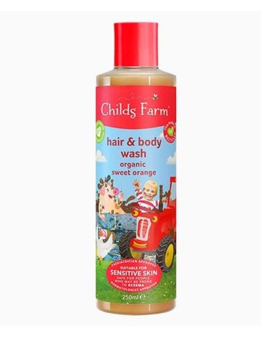 Childs Farm Hair And Body Wash With Organic Sweet Orange