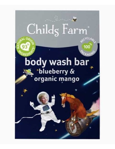 Childs Farm Body Wash Bar With Blueberry And Organic Mango