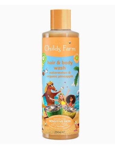 Childs Farm Hair And Body Wash With Watermelon And Organic Pineapple