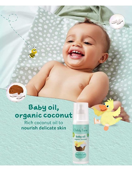 Childs Farm Baby Oil With Organic Coconut Childs Farm Baby Oil With Organic Coconut