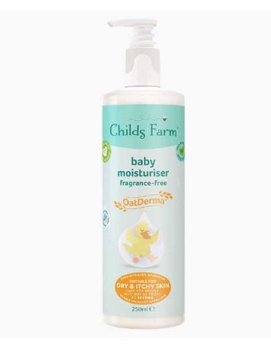 Childs Farm Baby Moisturiser Fragrance Free Oat Derma