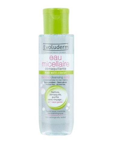 EvoludermMicellar Cleansing Water For Combination To Oily Skins