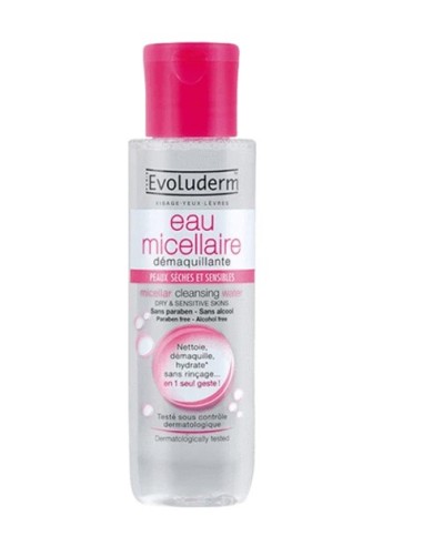 EvoludermMicellar Cleansing Water For Dry And Sensitive Skins