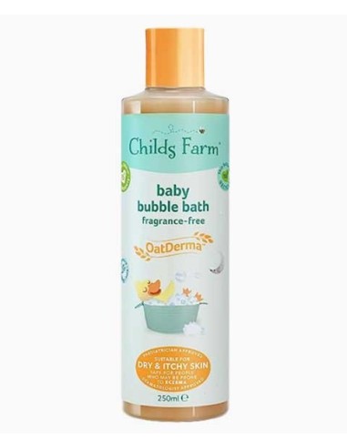 Childs Farm Fragrance Free Oat Derma Baby Bubble Bath