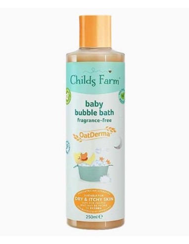 Childs Farm Oat Derma Fragrance Free Baby Bubble Bath