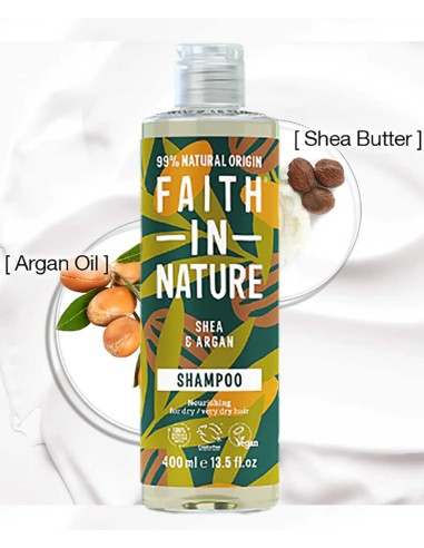 Faith In Nature Shea & Argan Shampoo