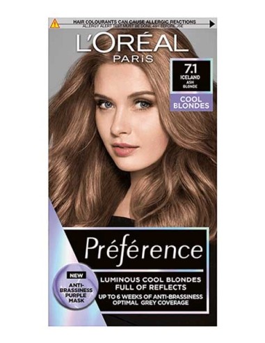 Preference Luminous Cool Blondes 7.1 Ash Blonde