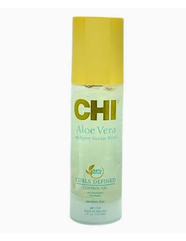 Chi Curls Defined Control Gel With Aloe Vera And Agave Nectar Blend