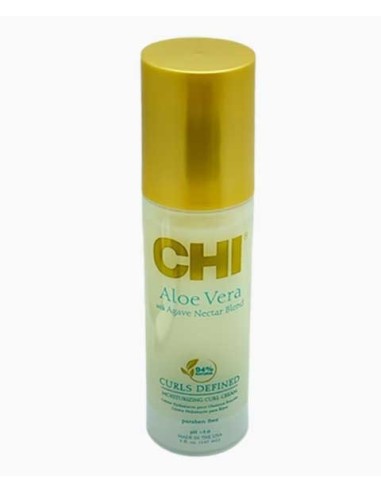 Chi Curls Defined Moisturizing Curl Cream With Aloe Vera And Agave Nectar Blend
