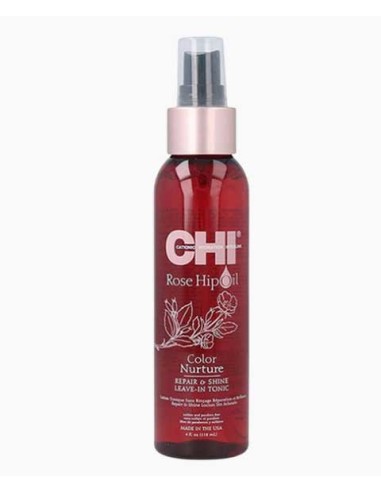 Chi Rose Hip Oil Colour Repair And Shine Leave In Tonic