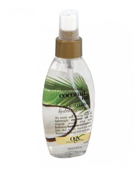 Ogx Nourishing Coconut Oil Weightless Hydrating Oil Mist Ogx Nourishing Coconut Oil Weightless Hydrating Oil Mist