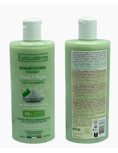 Evoluderm Rituel And Argile Purifying Shampoo Evoluderm Rituel And Argile Purifying Shampoo