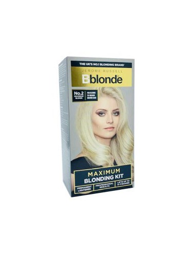 Jerome Russell Maximum Blonding Kit No 2 Blonde To Medium Brown Hair Jerome Russell Maximum Blonding Kit No 2 Blonde To Medium Brown Hair
