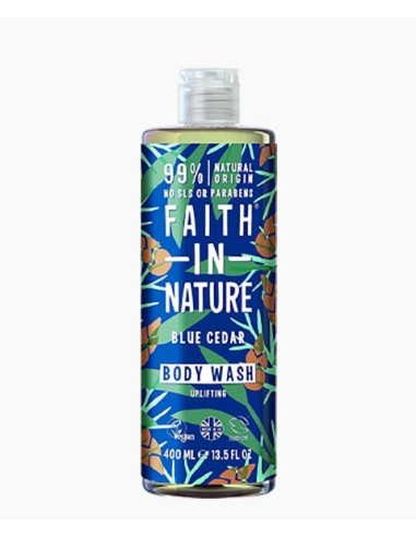 Faith In Nature Blue Cedar Uplifting Body Wash