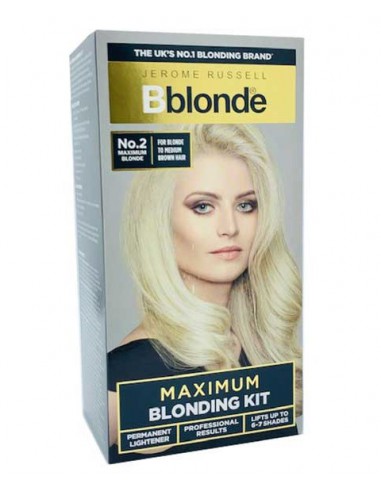 Jerome Russell Maximum Blonding Kit No 2 Blonde To Medium Brown Hair Jerome Russell Maximum Blonding Kit No 2 Blonde To Medium Brown Hair
