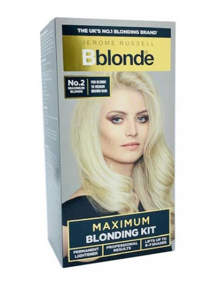 Jerome Russell Maximum Blonding Kit No 2 Blonde To Medium Brown Hair Jerome Russell Maximum Blonding Kit No 2 Blonde To Medium Brown Hair