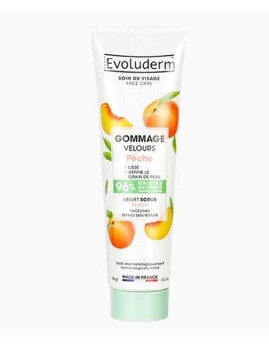 Evoluderm Gommage Velvet Scrub With Peach