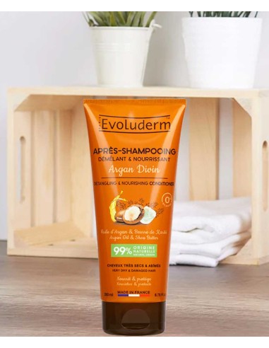 Evoluderm Detangling & Nourishing Argan Divin Conditioner