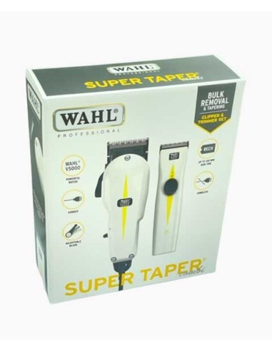 Super Taper Corded Clipper And Trimmer Combi Set