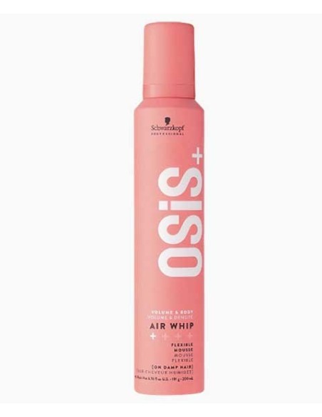 Osis Plus Volume And Body Air Whip Flexible Mousse Osis Plus Volume And Body Air Whip Flexible Mousse