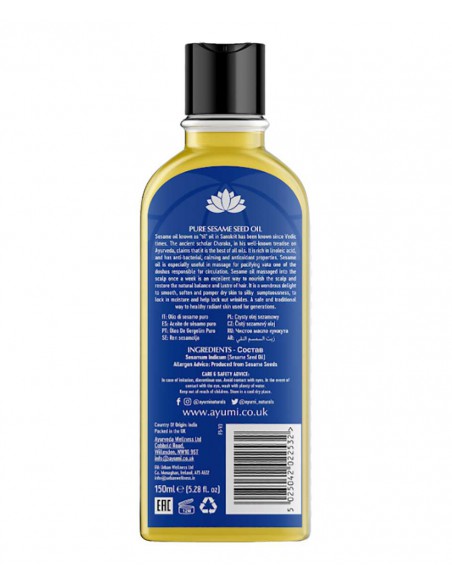 Ayumi Natural Pure Sesame Till Seed Oil Ayumi Natural Pure Sesame Till Seed Oil