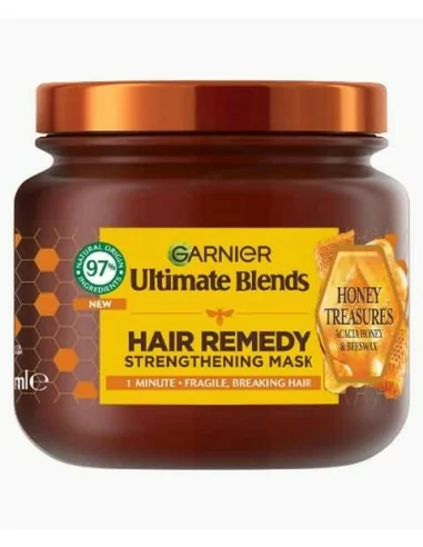 Ultimate Blends 1 Minute Honey Treasures Hair Remedy Strengthening Mask