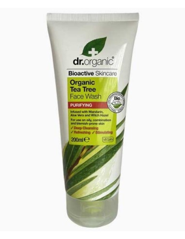 Bioactive Skincare Organic Tea Tree Face Wash