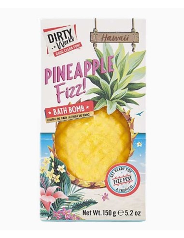 Dirty Works Pineapple Fizz Bath Bomb