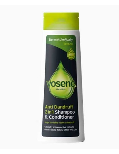 Vosene Anti Dandruff 2 In 1 Shampoo And Conditioner
