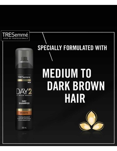 Tresemme Day 2 Between Washes Dry Shampoo Brunette Tresemme Day 2 Between Washes Dry Shampoo Brunette