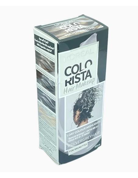 Colorista Metallic Grey Hair Makeup For Brunettes Colorista Metallic Grey Hair Makeup For Brunettes