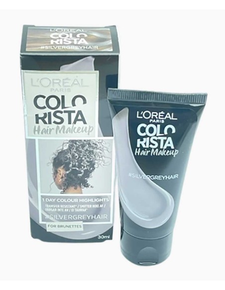 Colorista Metallic Grey Hair Makeup For Brunettes Colorista Metallic Grey Hair Makeup For Brunettes
