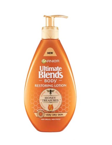 GarnierUltimate Blends Body Honey Treasures Restoring Lotion GarnierUltimate Blends Body Honey Treasures Restoring Lotion