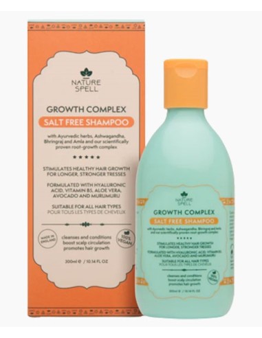 Nature Spell Growth Complex Salt Free Shampoo