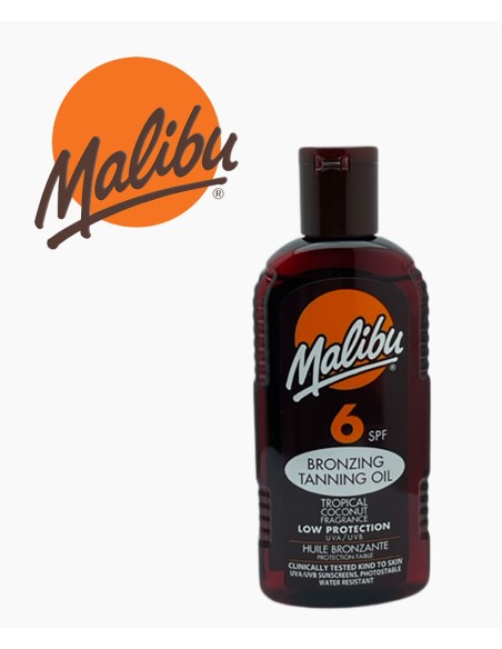 Bronzing Tanning Oil Tropical Coconut Fragrance SPF6 Bronzing Tanning Oil Tropical Coconut Fragrance SPF6