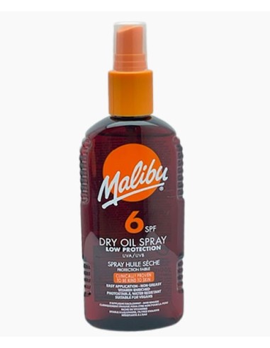 Malibu Low Protection Dry Oil Spray With SPF6