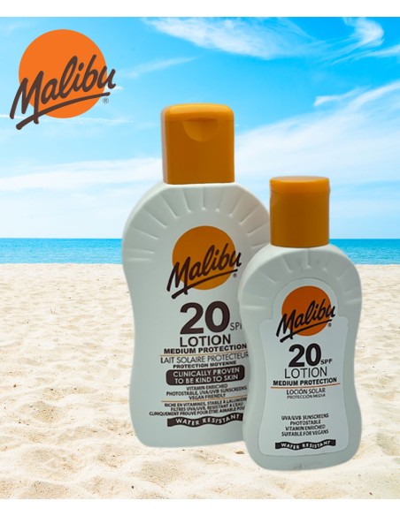 Malibu Medium Protection Lotion SPF20 Malibu Medium Protection Lotion SPF20