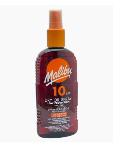 Malibu Dry Oil Spray With SPF10