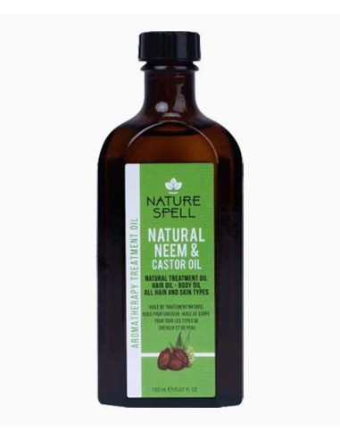 Nature Spell Natural Neem And Castor Oil