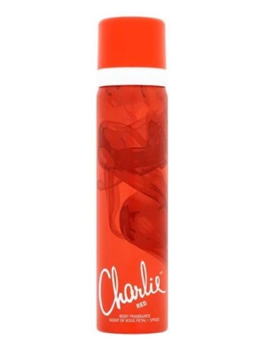 Charlie Perfumed Body Spray Red