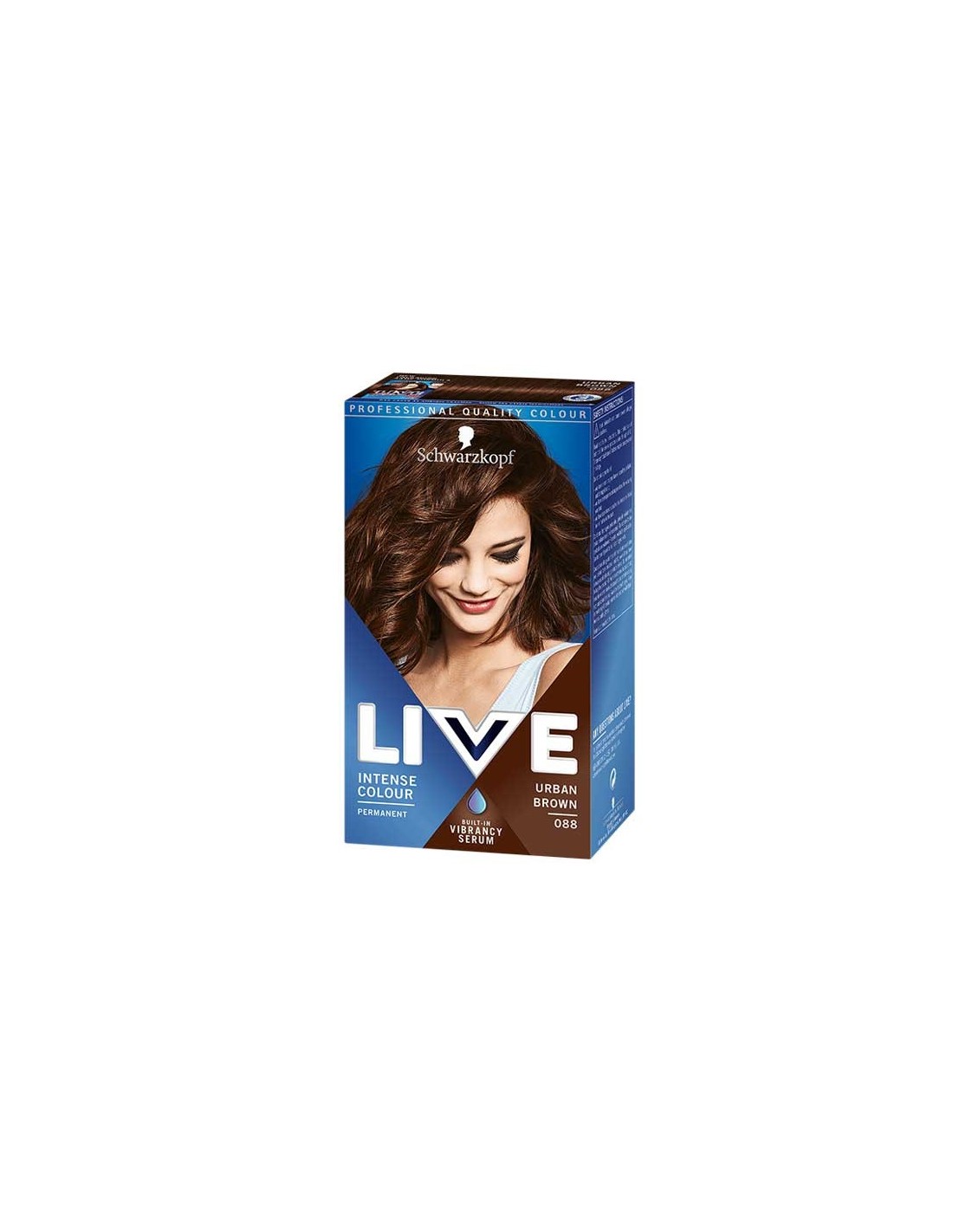 088 URBAN BROWN Hair Dye by LIVE