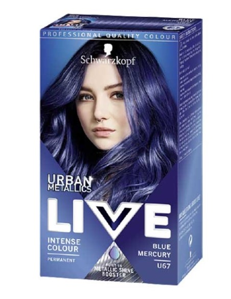 Live Color Intense Colour U67 Blue Mercury Live Color Intense Colour U67 Blue Mercury