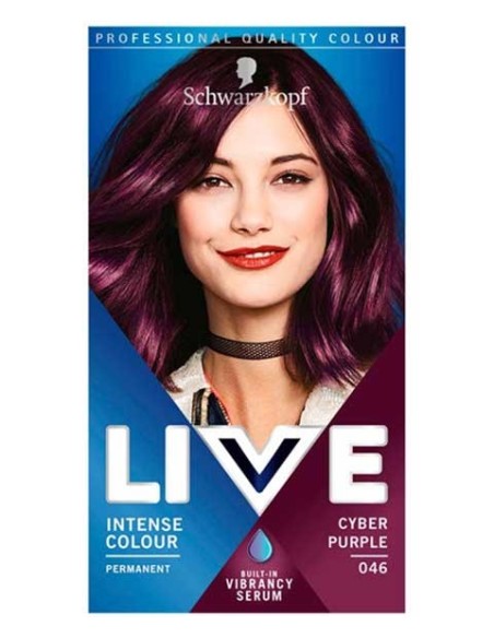 Live Color Intense Permanent Colours 046 Cyber Purple Live Color Intense Permanent Colours 046 Cyber Purple