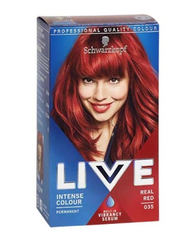 Live Intense Permanent Colours 035 Real Red